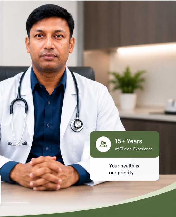 Portrait of Dr. Raghu